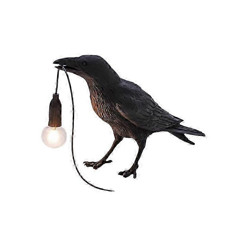 Bird Lamp Resin Crow Led Lamp Decoration Auspicious bird lamp