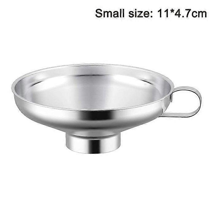 Stainless Steel Storage Funnel, Wide Opening