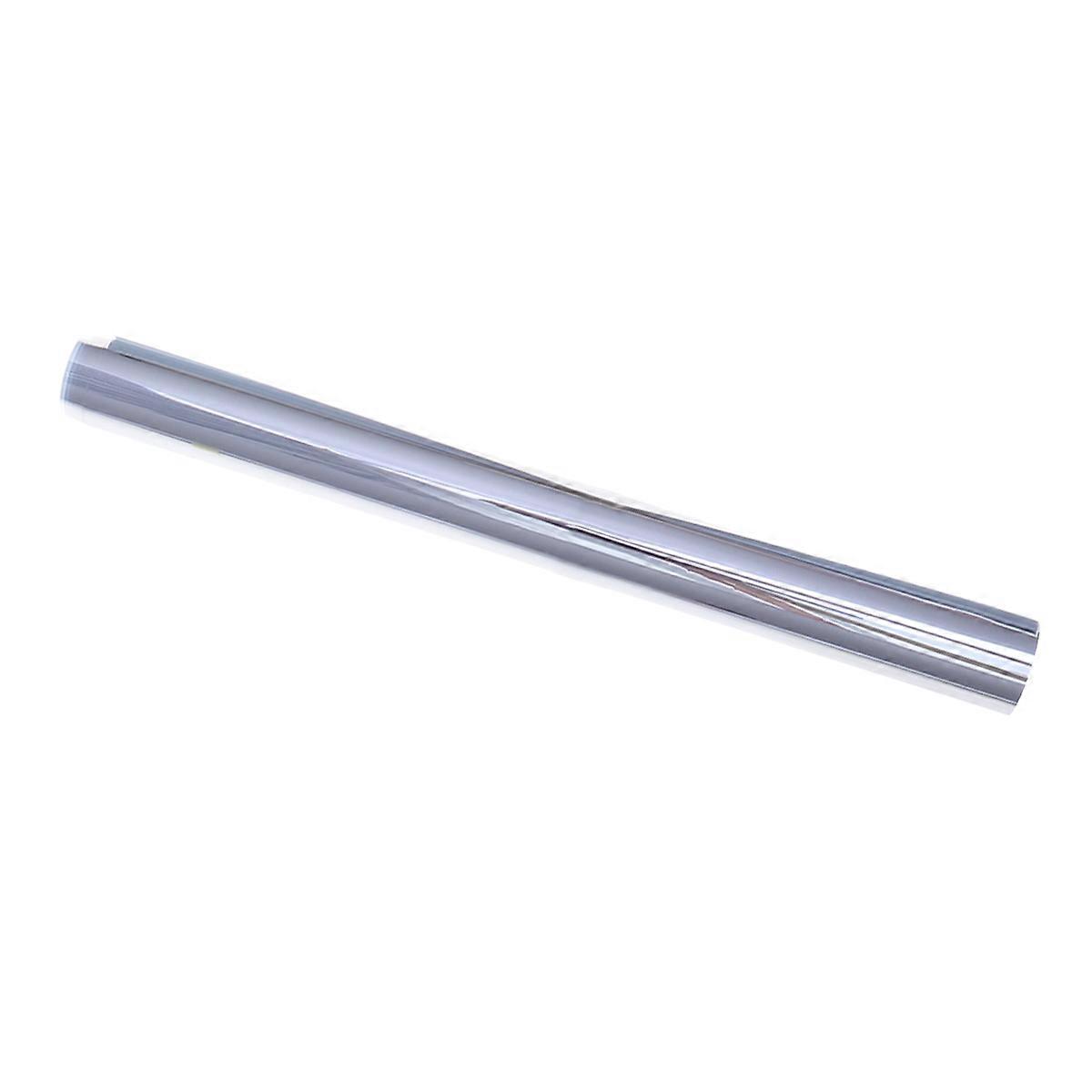 Electrostatic Window Sticker For Office Use Silver 100.00X30.00X0.10CM Thermal Insulation 1Pcs