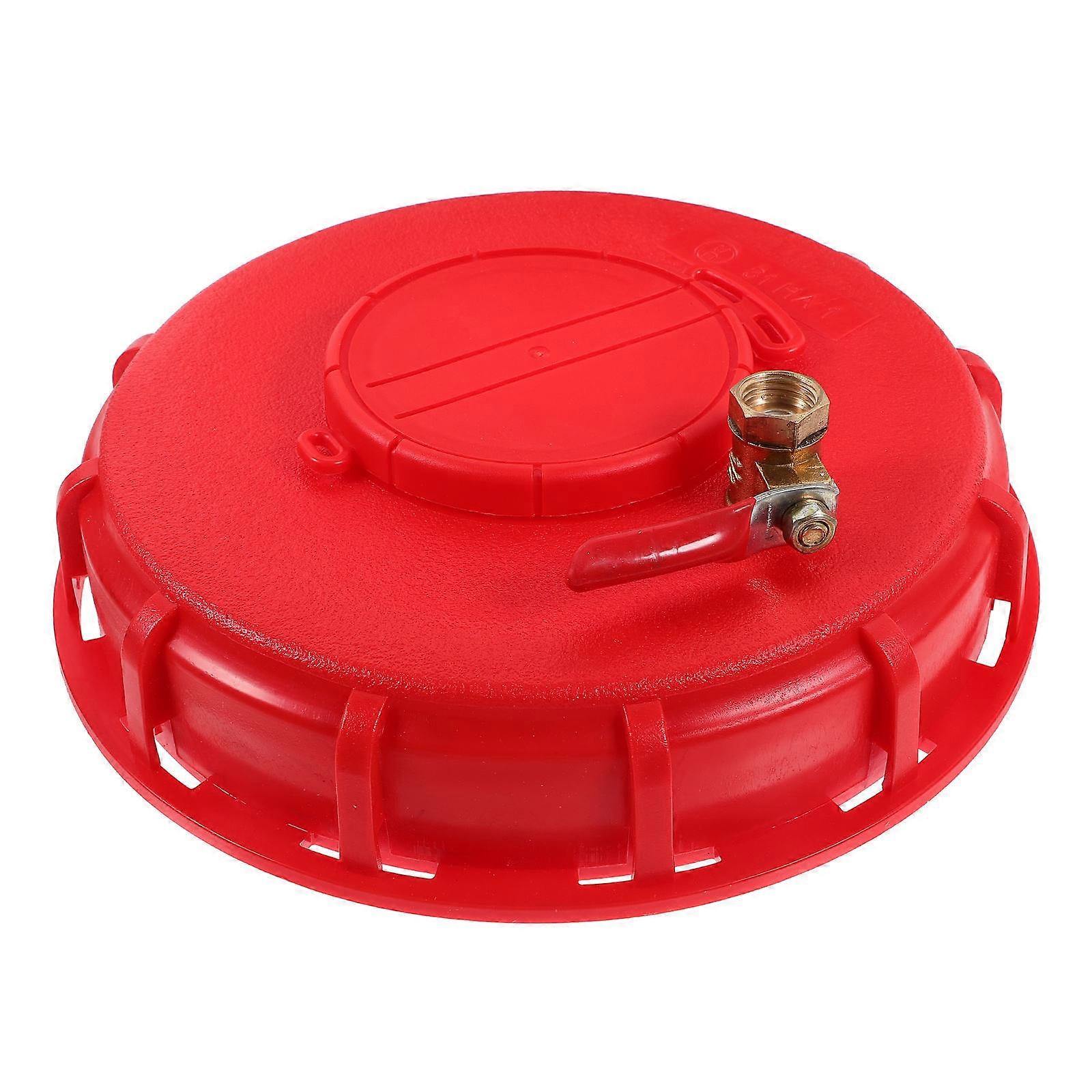 IBC Tank Cover Lid IBC Bucket Sealing Lid Barrel Sealing Cap Replacement Bucket Lid with 1/4‘’ Valve