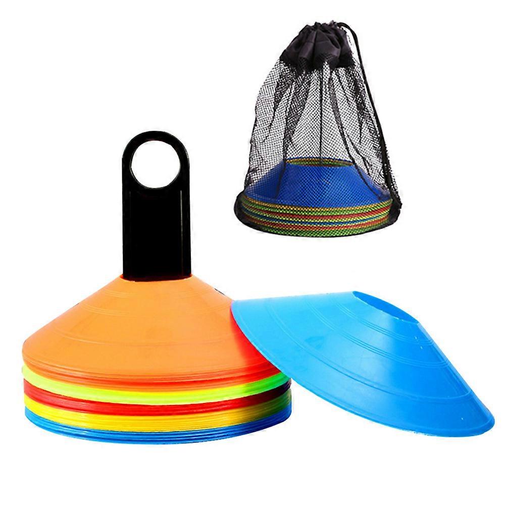 Marker Discs Soccer Accessories Bright Color UV Protection Training Tool 1Set