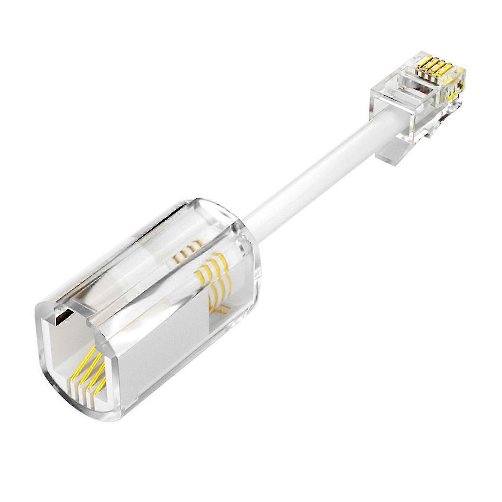 Landline telephone cord detangler 360 rotating for RJ9 4P4C handset