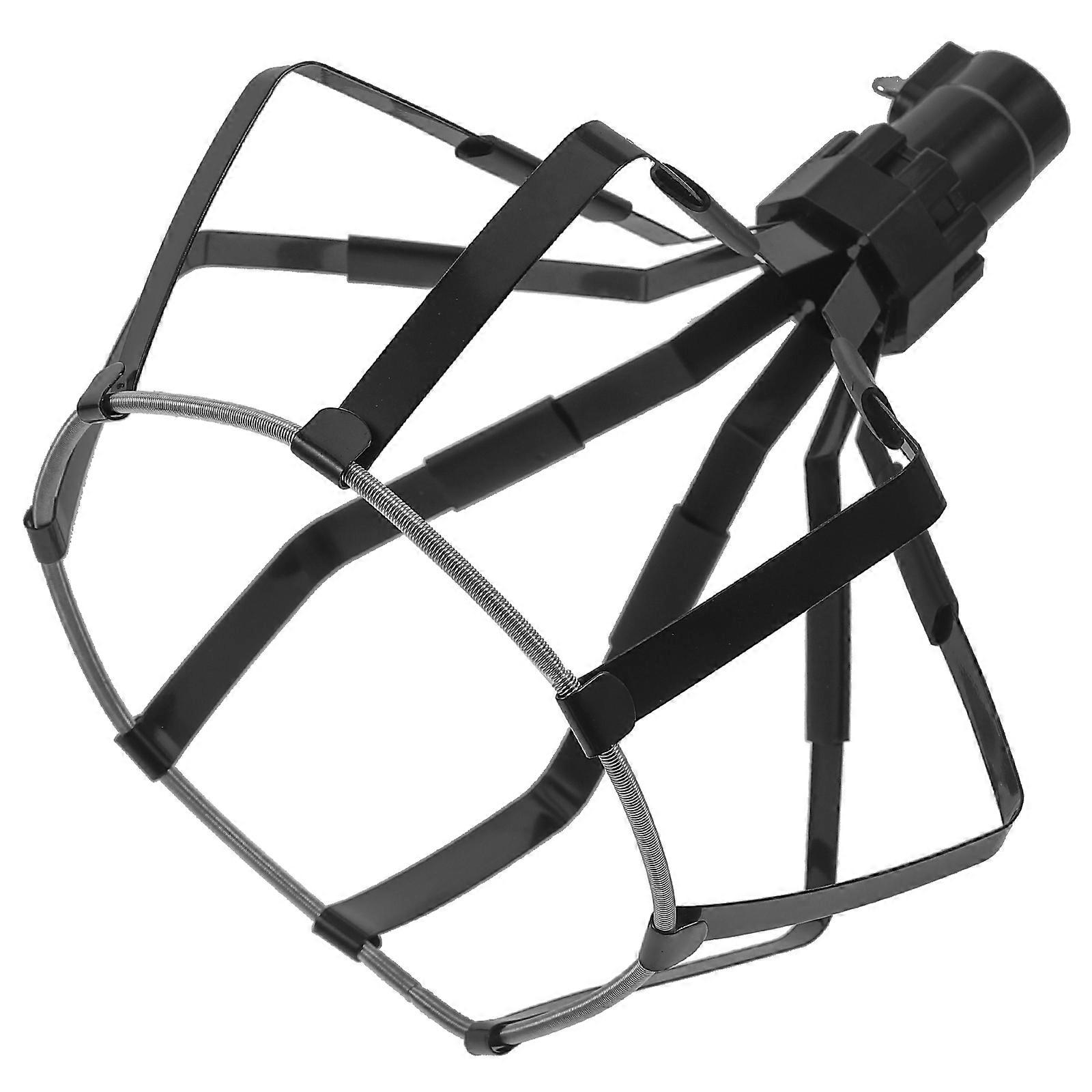 High Reach Light Bulb Changer With Pole For Indoor Use Black Cage Shape 1Pack
