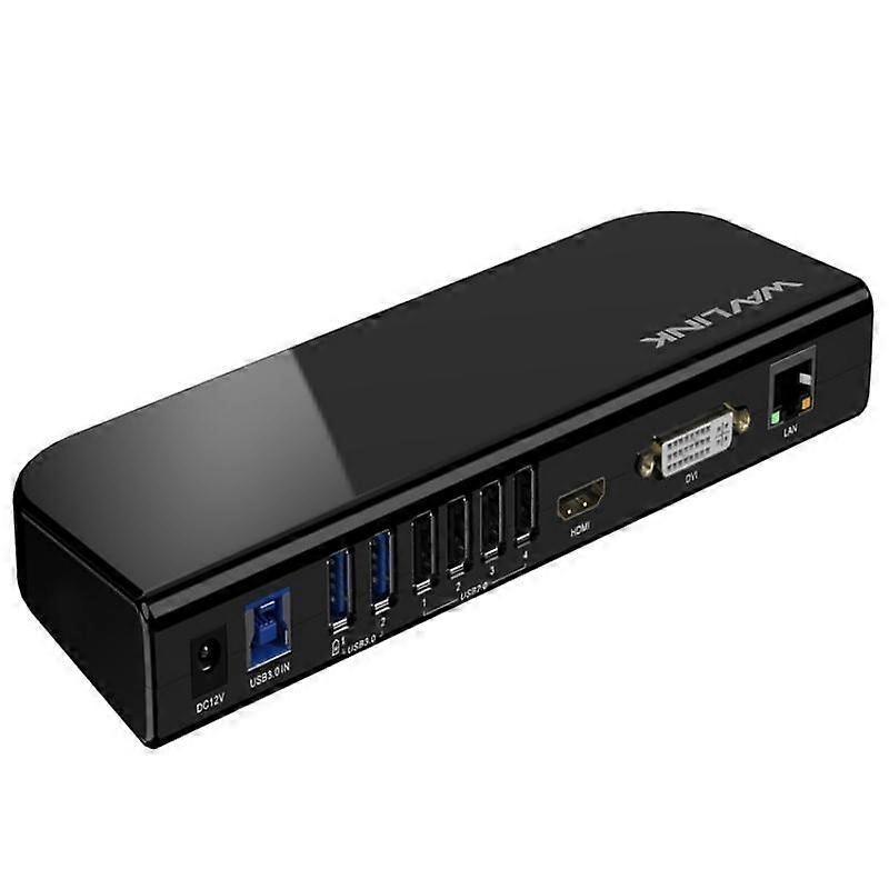 13-in-1-USB-C-Hub Dual-Display-Dockingstation UK-Stecker