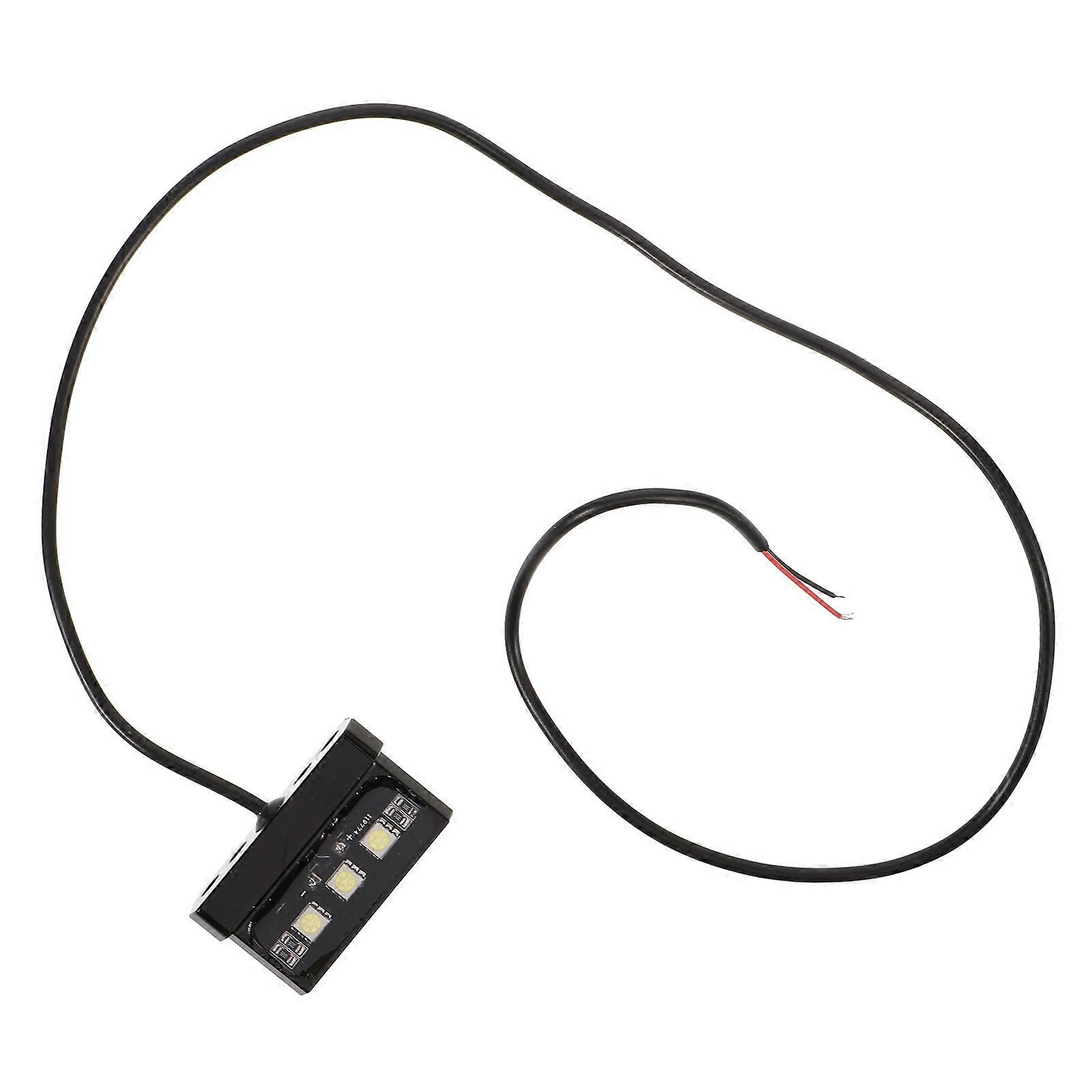 Towing Lights License Plate Light Rv Low Light Conditions Compact Versatile Functionality 1Set