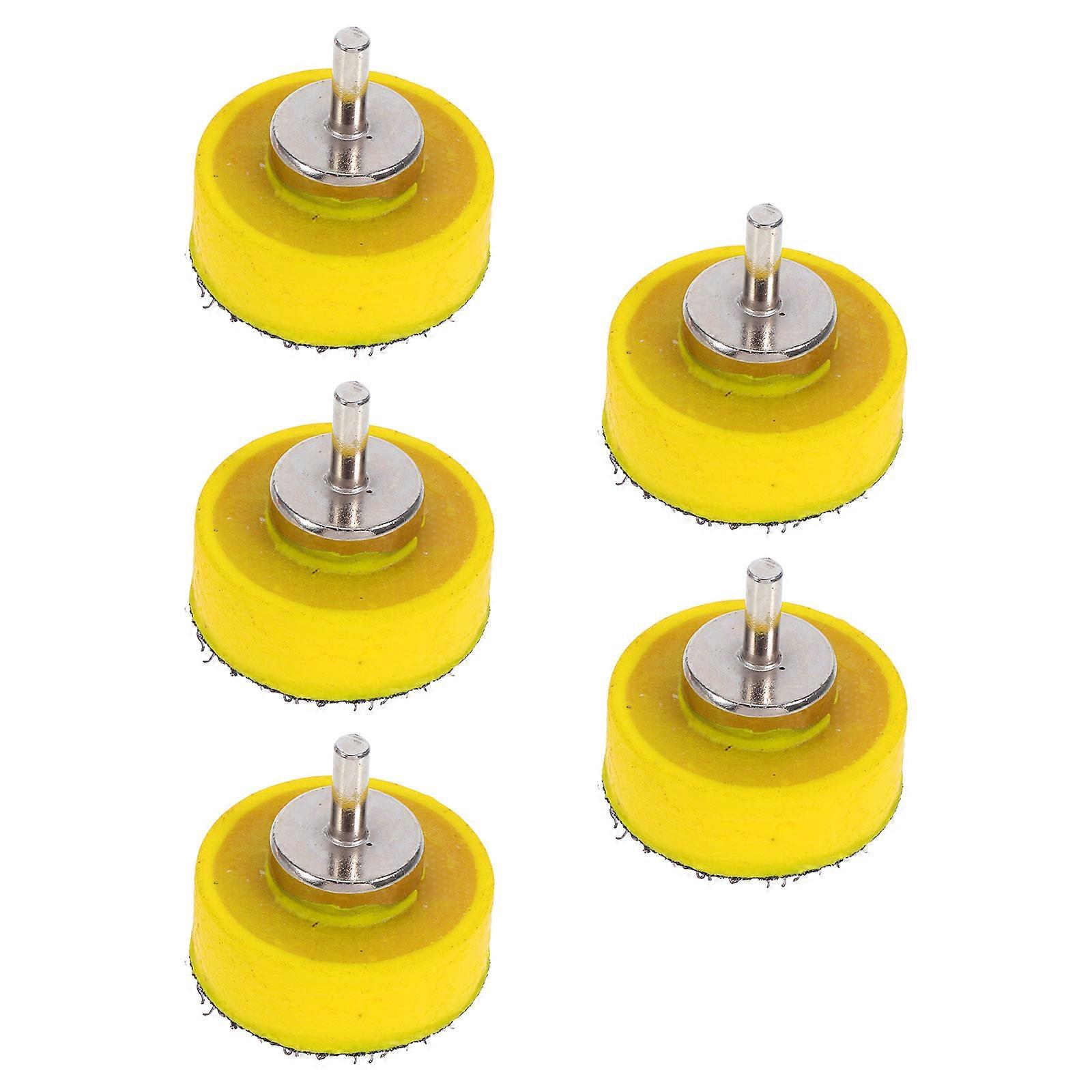 Disc Sander Sanding Pad For Furniture Sanding Discs Pads Sandpaper Holder Portable Sanding Discs Handheld Round Sanding Polishing 5Pcs