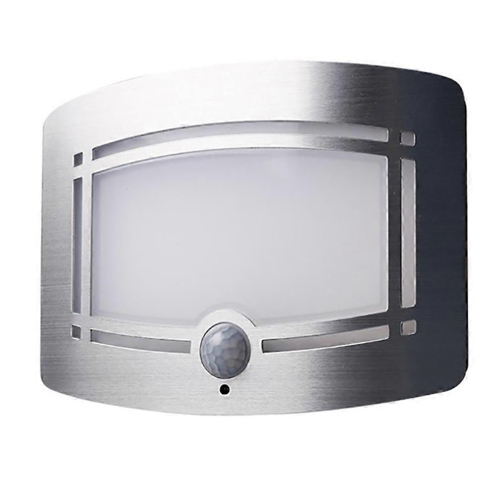 Bedside Night Light 2Pcs Induction Light Warm White Light For Home 15 X 4.5Cm Square Motion Sensor Application