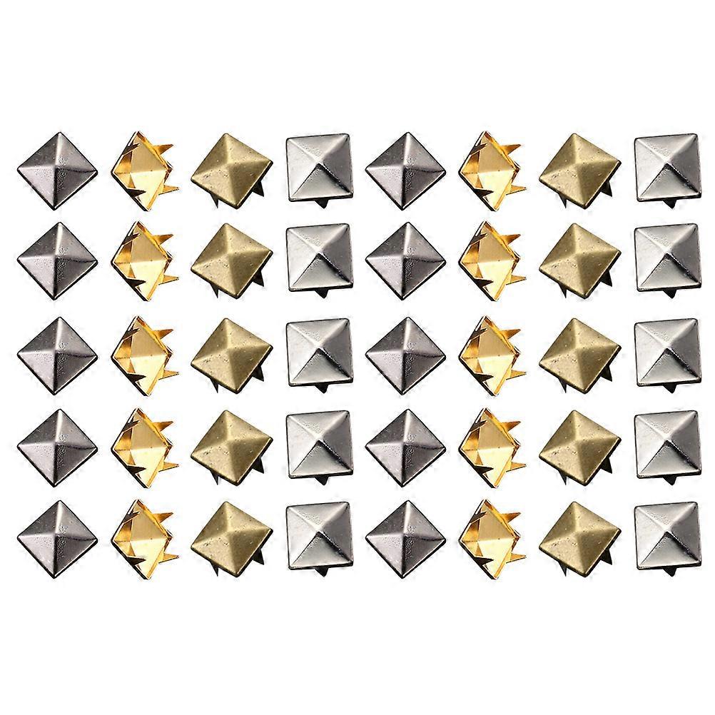 400pcs Four Jaw Rivets for DIY Clothing, Shoes & Bags – Antique Gunmetal Decorative Accessories for Unique Designs