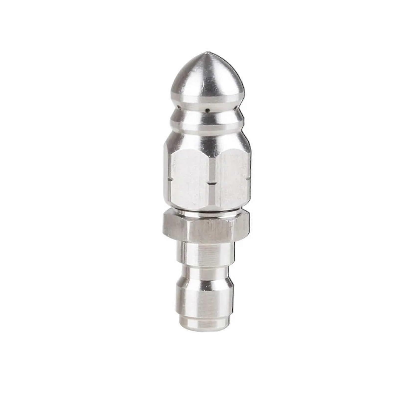 G1/4' quickconnect nozzle for drain cleaning, pressure cleaner nozzle, sewer and wastewater hose nozzle, washing accessories 5,000