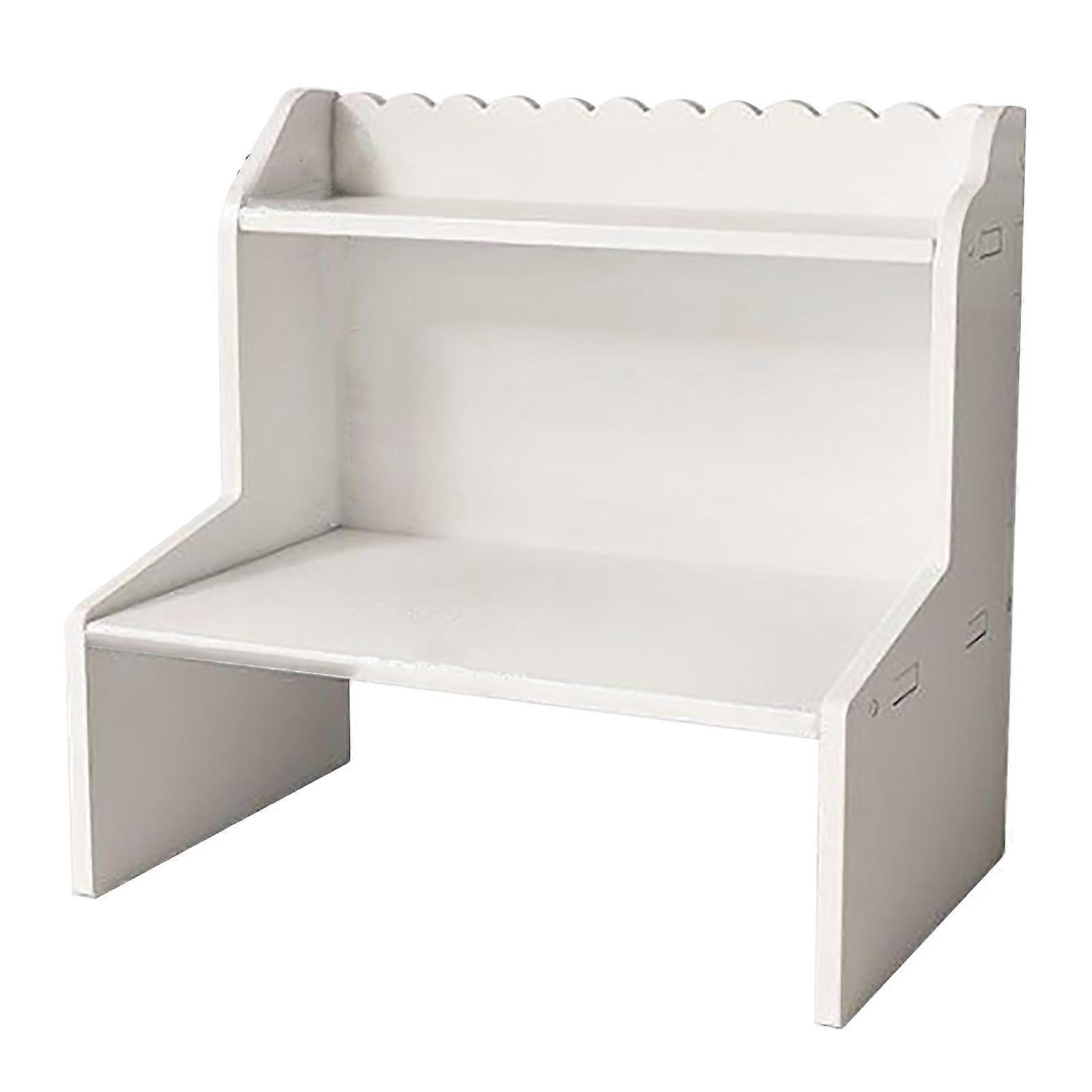 1PCS Desktop Organizer Shelf, Multitier Large Storage Tabletop Organizer for Cosmetics Scissors Office Bedding, for Desktop or Countertop