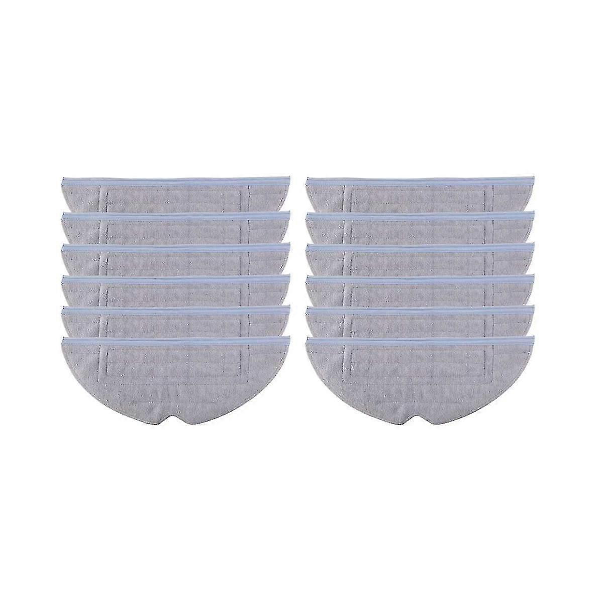 Pack De 12 Toallitas De Repuesto Para Paños S7 S7 Plus Microfibra Para Paños De Limpieza T7 Y T7 Plus