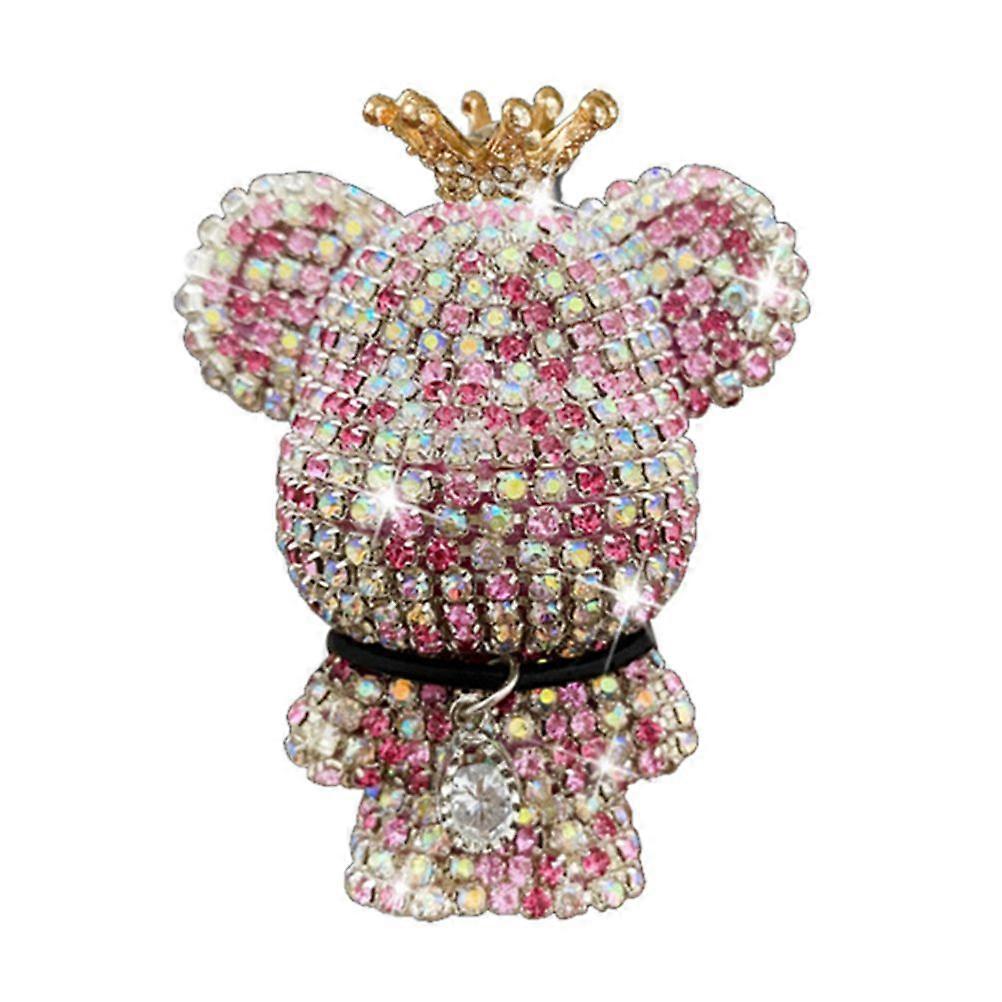 car air freshener for vent bling rhinestone bear
