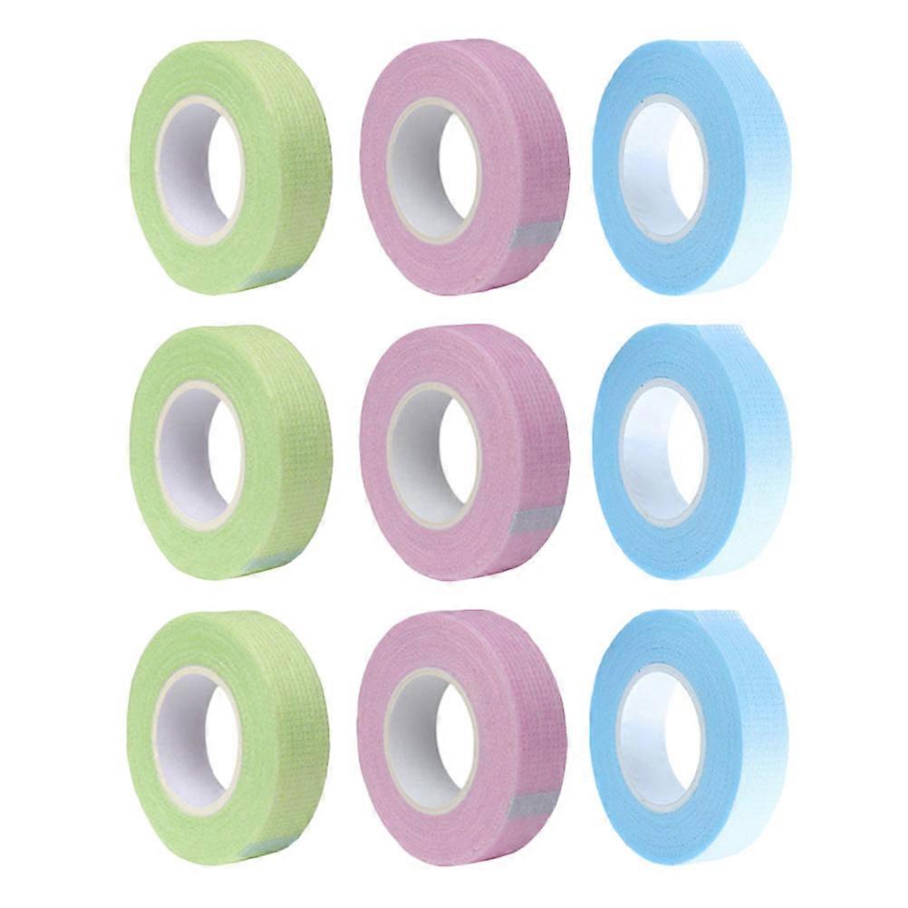 Eyelash Extension Tapes for Home Use Made of Nonwoven Cloth Assorted Rolls