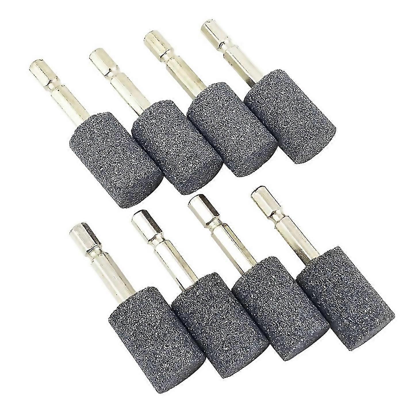 For 8 Pcs Cylinder Grinding Stone 20mm