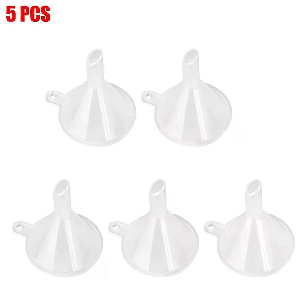 Mini Funnel Kitchen Tools Liquid Little Funel Perfume Transparent With Handle 5/10/20pcs For Atomisers Diffusers