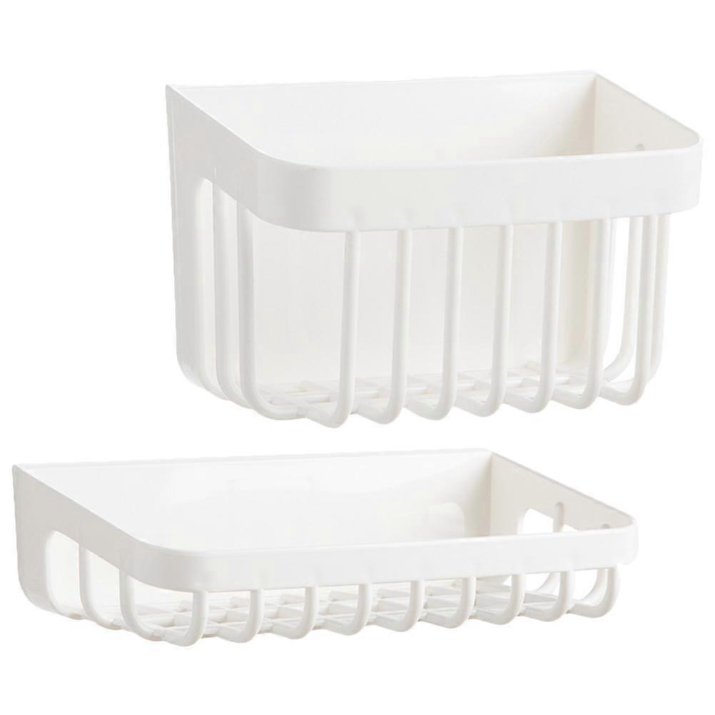 Hanging Soap Holder 2Pcs Soap Draining Rack Minimalist Bathroom Use 20.5X12X5.4CM Large Capacity Storage