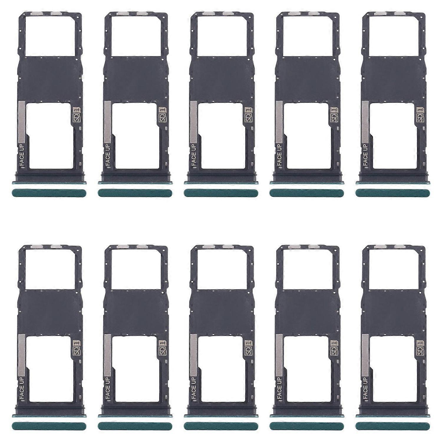 For Motorola Moto G04 10pcs COMPATIBLE SIM + Micro SD card tray
