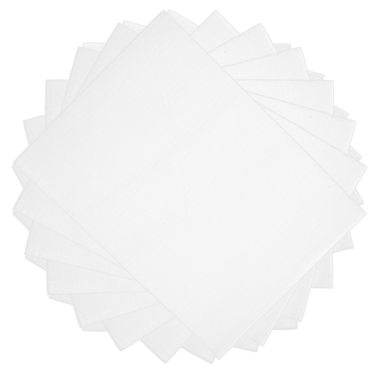 100pcs White Foam Packing Bags for Moving Cushion Wraps for Glassware Ceramics 7.5x11.5 Inches