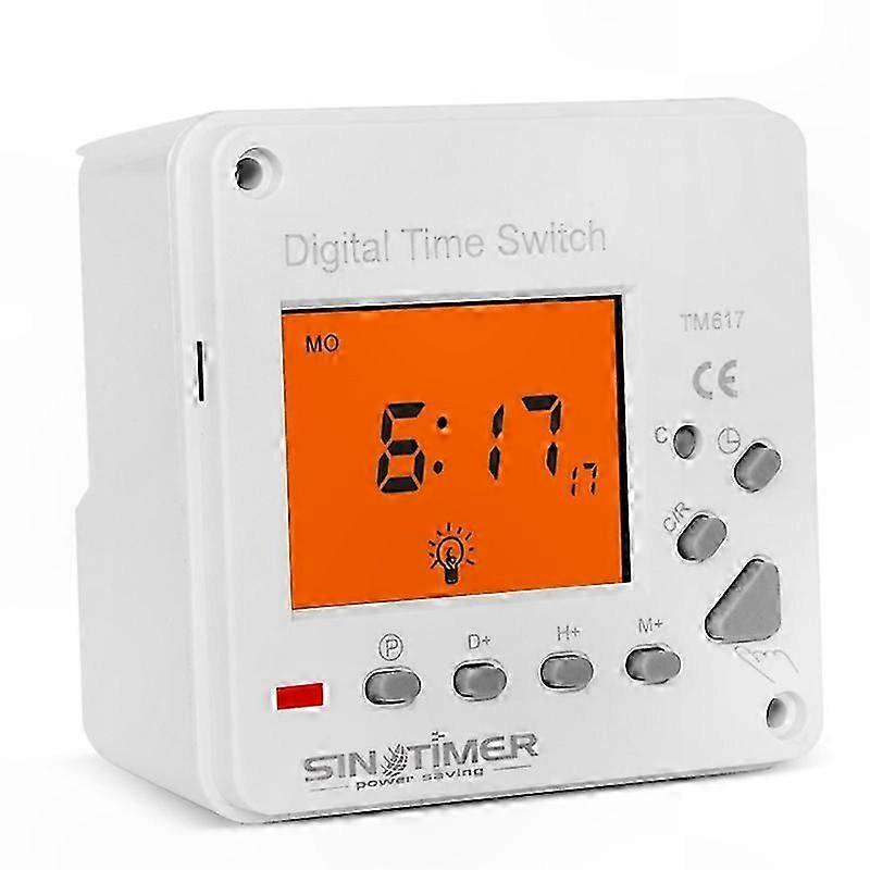 Smart Backlit Timer Panel with Large Display and Time Control Function