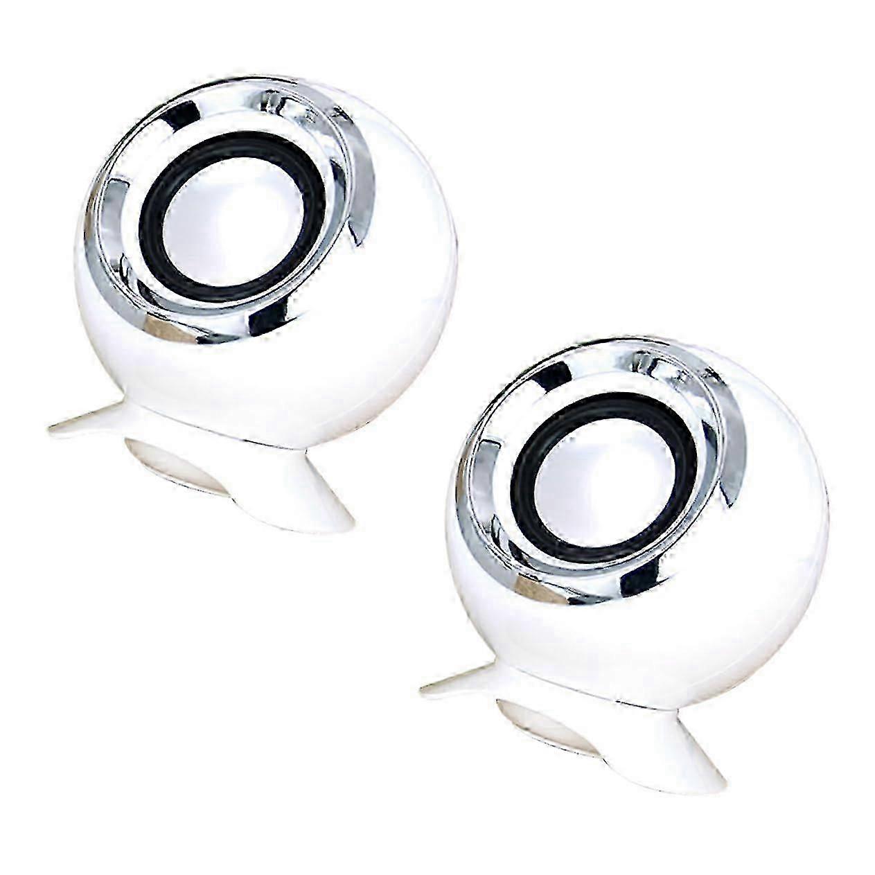 Mini speaker stereo 2.0 computer speakers compact for PC mobile phone laptop 2025