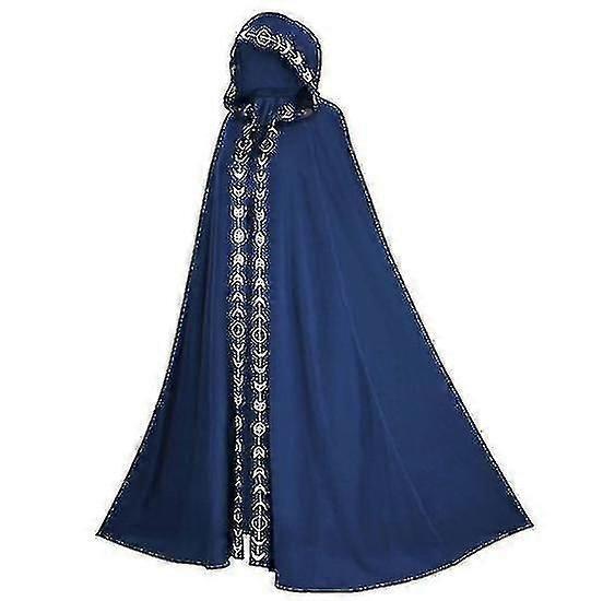 Renaissance Medieval Cloak Gothic Hooded Robe