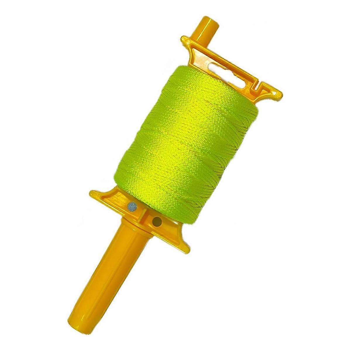 Reloadable Line Reel, Line with Handle, 600 Ft Length Nylon Twine,18 Braided Nylon String for Garde