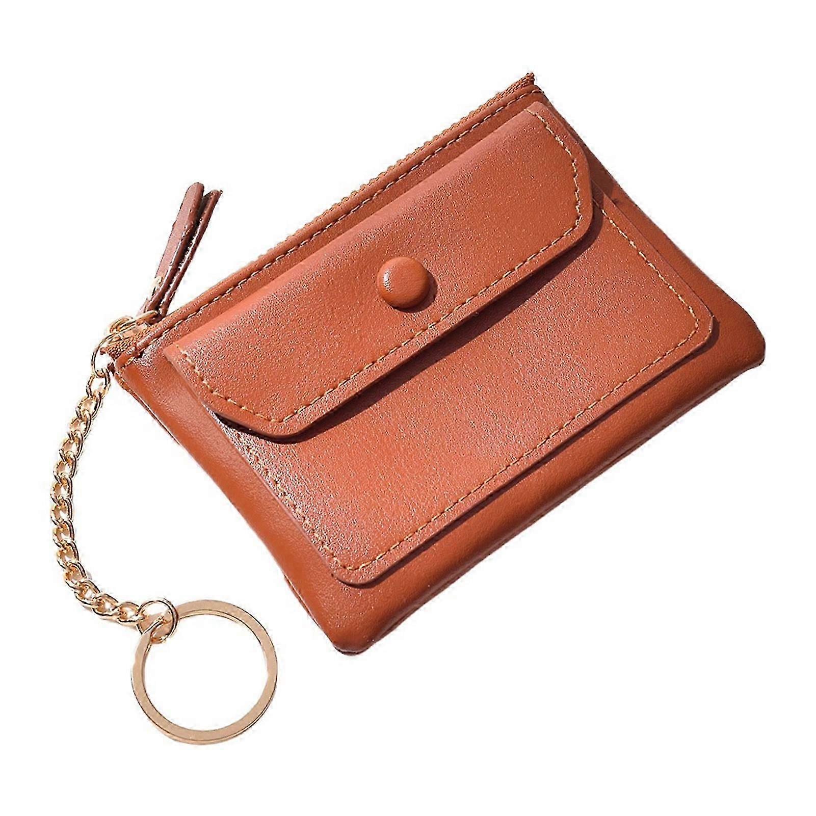 Mini Keychain Wallet for Women Compact Portable for Outdoor Shopping School