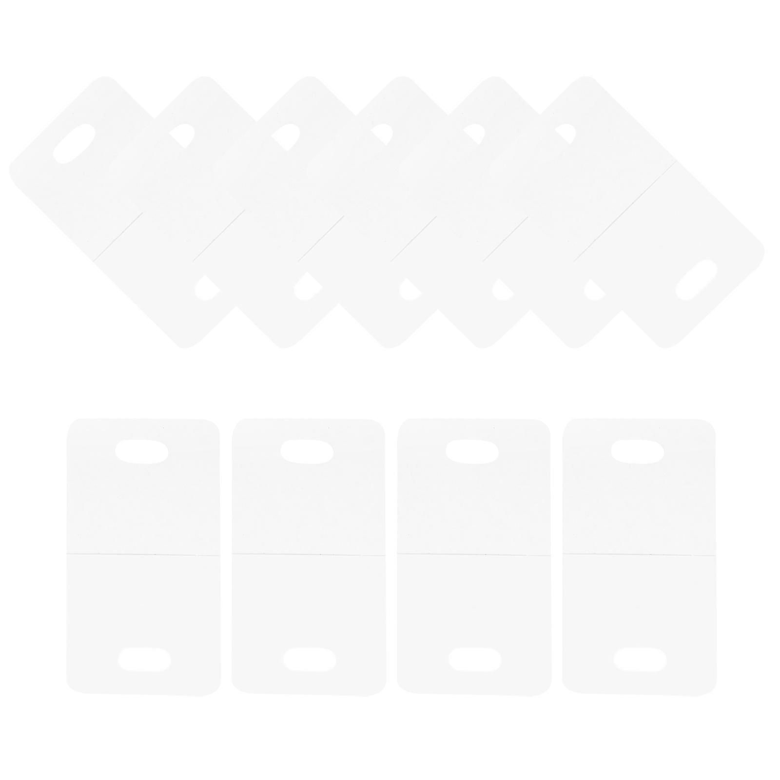 12pcs PVC Blind Repair Slats Horizontal Blind Replacement Parts Tabs for Easy Window Blind Restoration