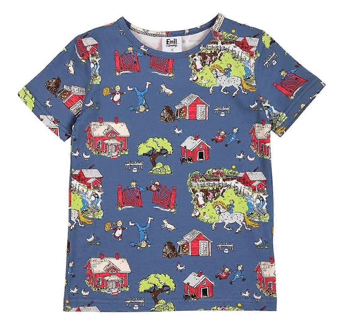 Emil i Lönneberga - Lönneberga t-shirt blå