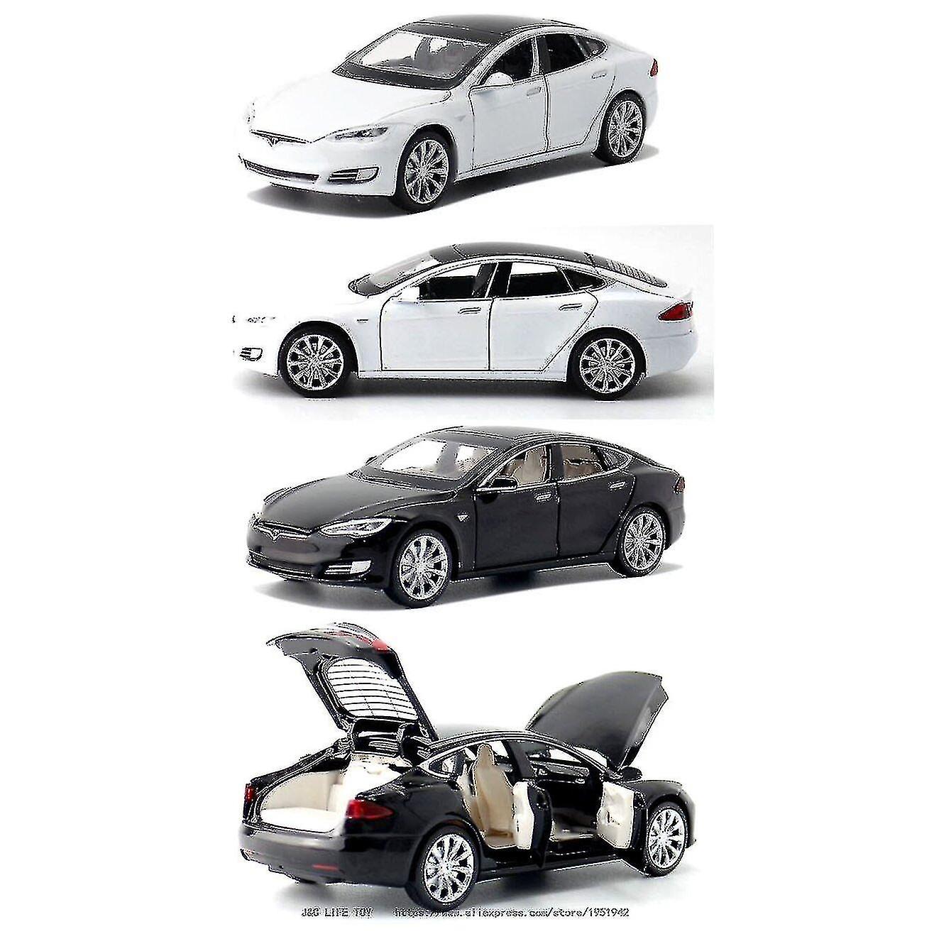1:32 Tesla Model S Alloy Car Model Diecasts(white)