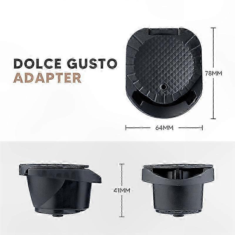 Coffee Capsule Adapter for Espresso Machines - Crema Enhancer Tool