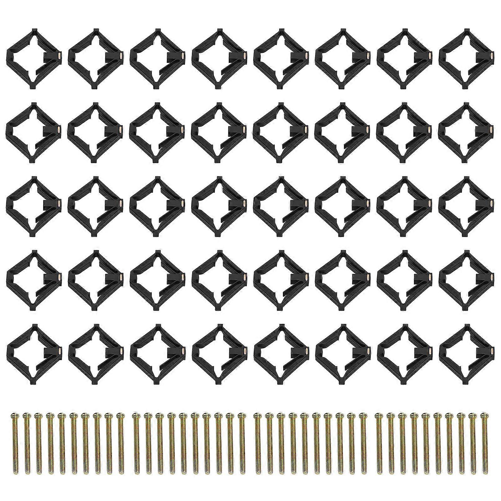 40Pcs 86mm Switch Box Repair Tool Bottom Cassette Repairer Fixed Set with 40Pcs ScrewsInsulation Type