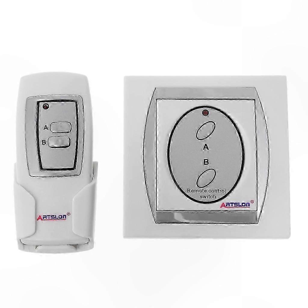 Wireless Two-Way Remote Control Switch for Outdoor Lighting, 220V-Compatible