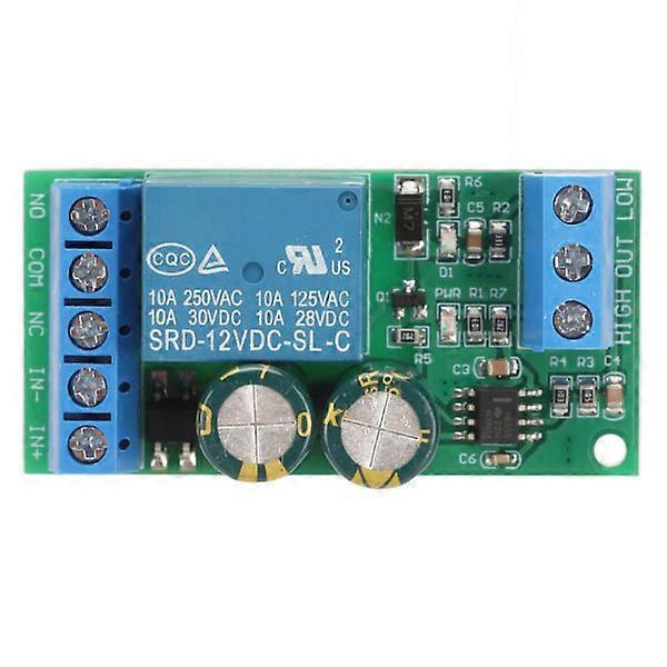 Water Level Control Module Liquid Detection Sensor Automatic Control Relay Panel 12V for Aquarium, Water Tank