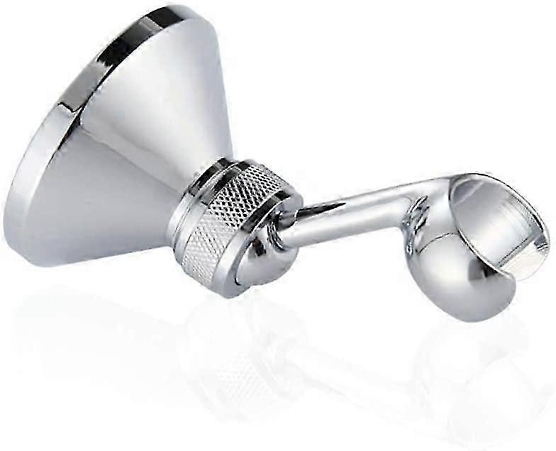 Chrome Plated Adjustable Shower Head Holder for Standard Shower Hose