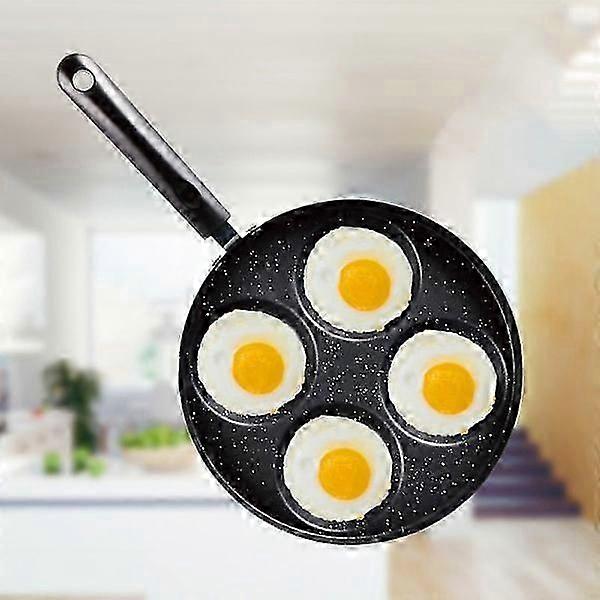 Korean Maifanshi egg dumpling four-hole frying pan multifunctional mini home breakfast non-stick frying pan egg fryer Cs fast