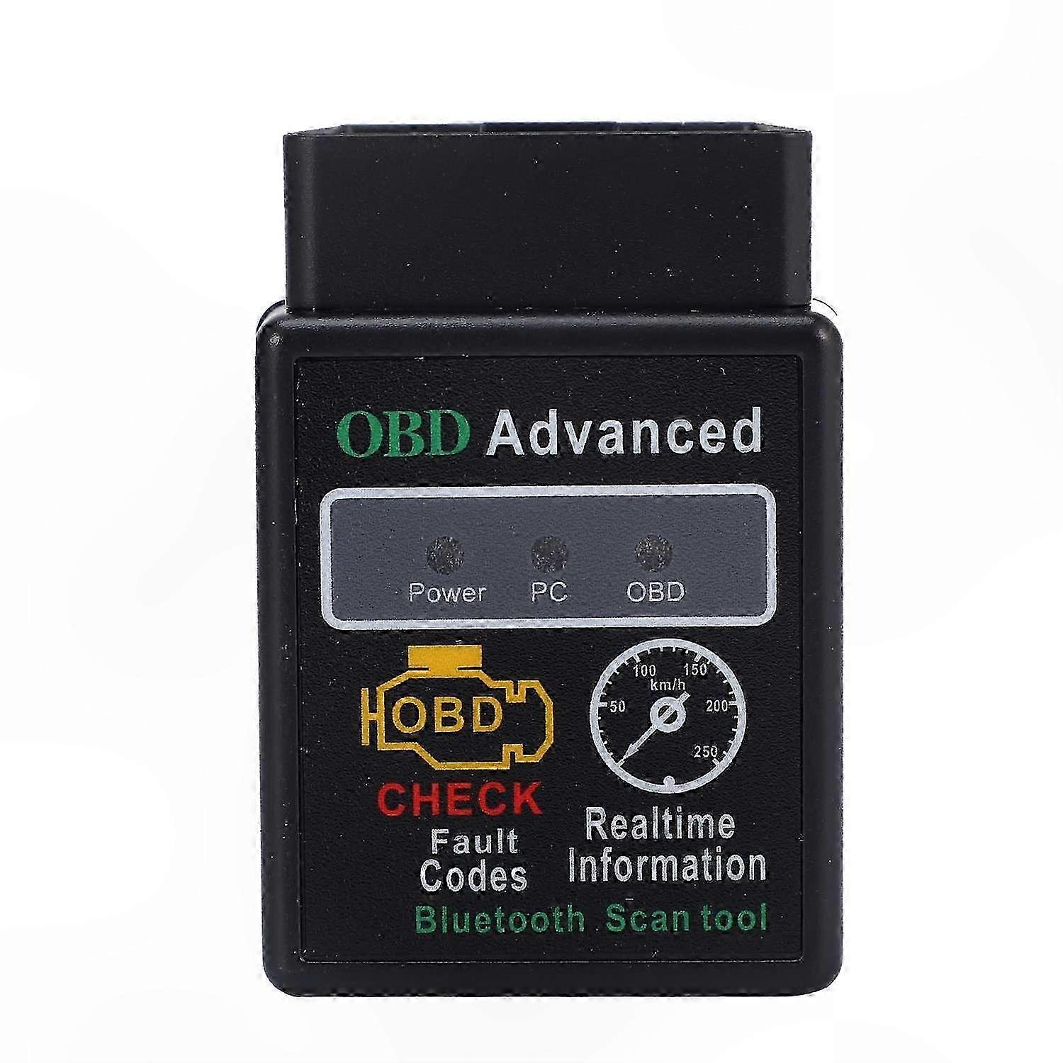 Bluetooth OBD2 Car Diagnostic Adapter for Engine Code Reading and CAN BUS Monitoring Tool