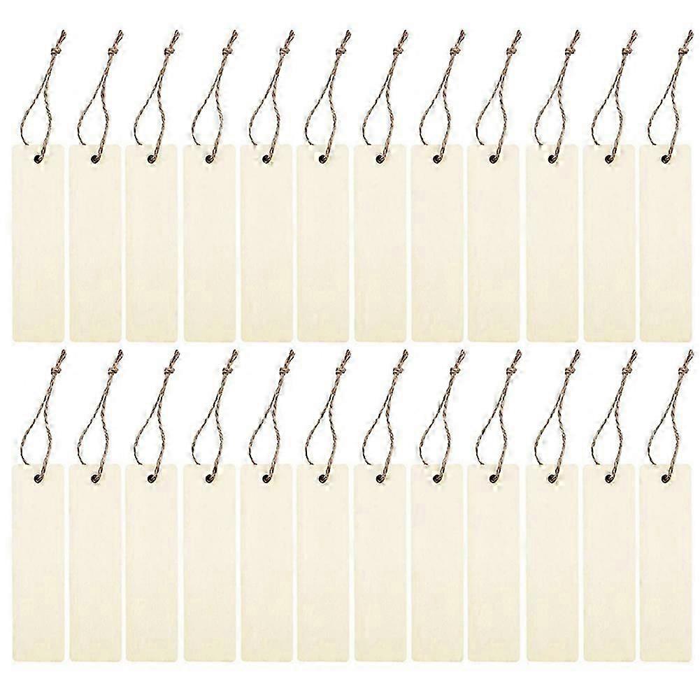 Drawing wood material bookmarks blank rectangle for labels