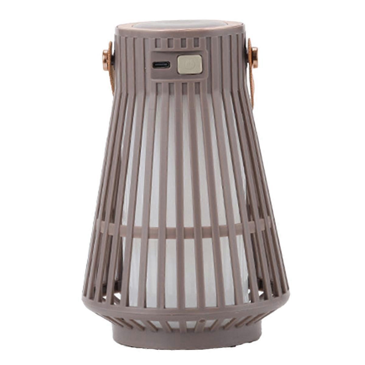 Outdoor Multifunctional LED Camping Light with Flame Effect,Atmosphere Light for Camping,Camping Atmosphere Lamp A