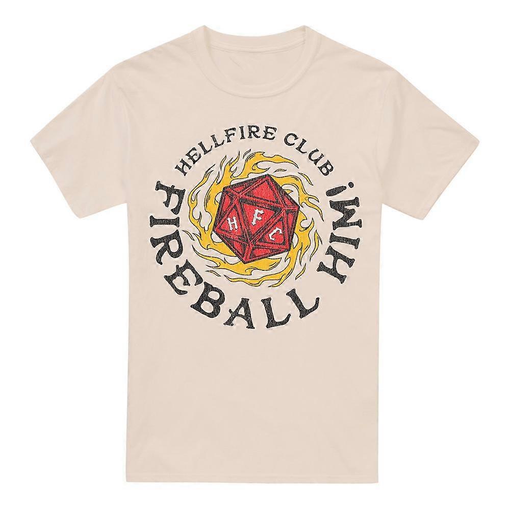 Stranger Things Pánske tričko Hellfire Club Fireball