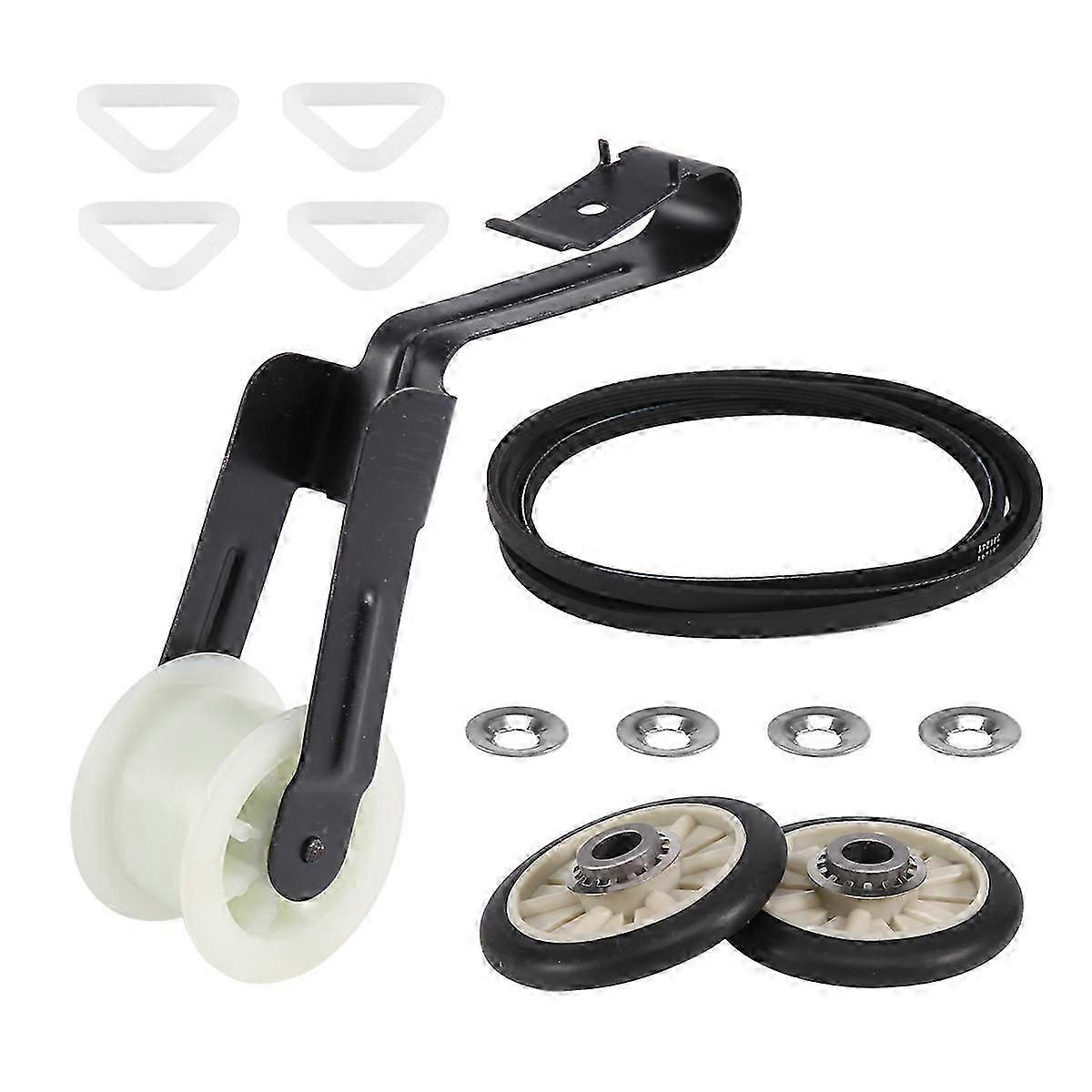 Dryer belt and roller kit WPW10314173 W10314171 4392065