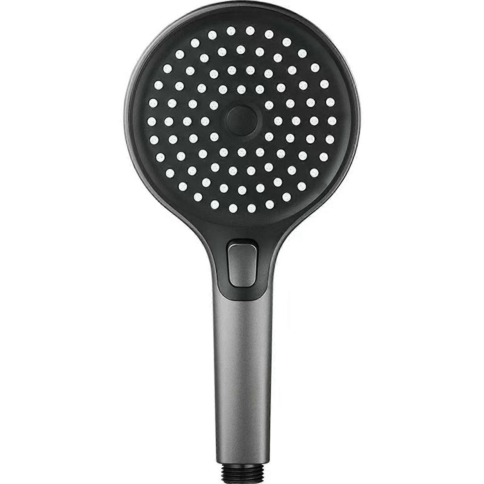 Shower Head 3 Mode Handheld Showerhead Silver for Low Water Pressure, Powerful Boosting Spray, Easy Installation, Durable Design