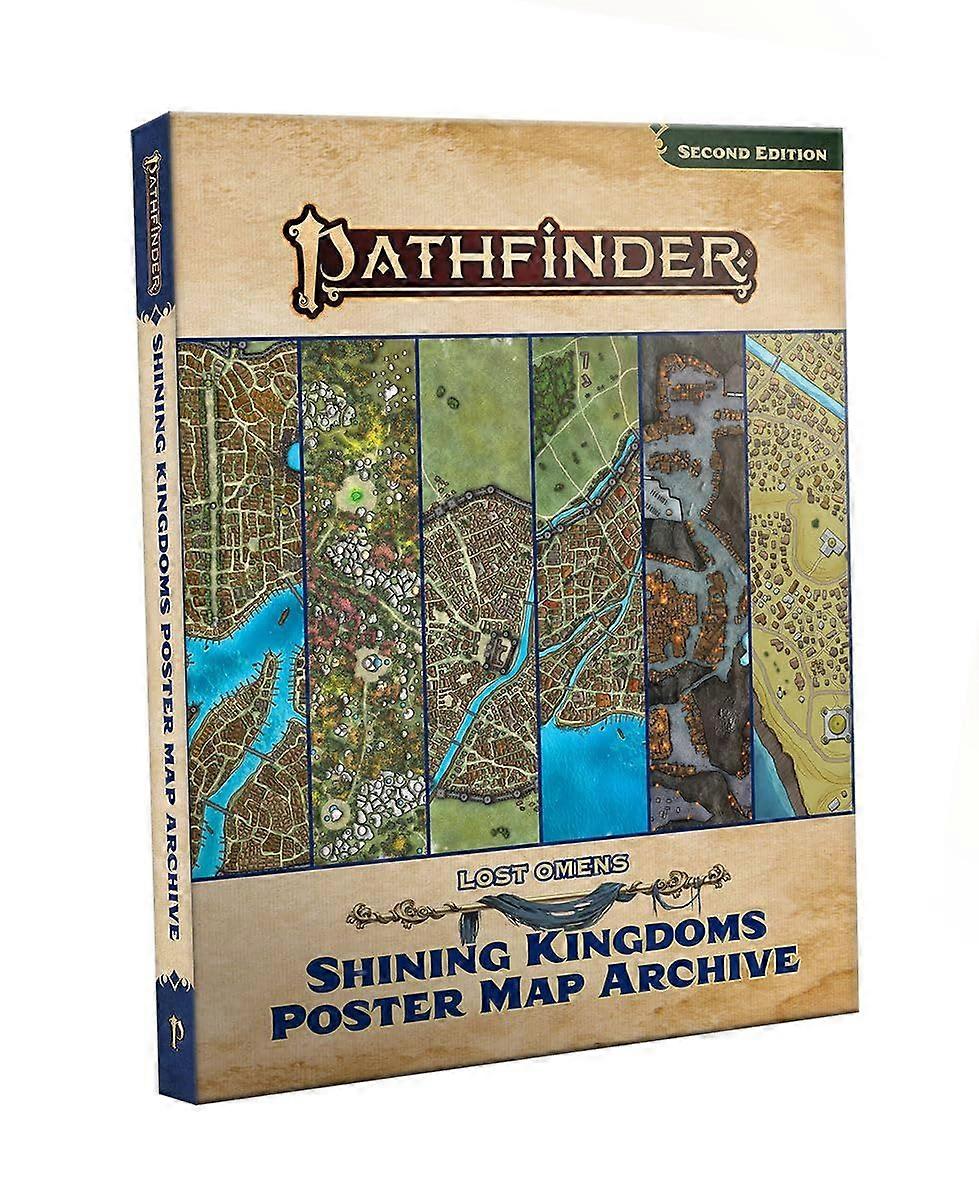 Pathfinder Lost Omens Shining Kingdoms Poster Map Archive (P2)