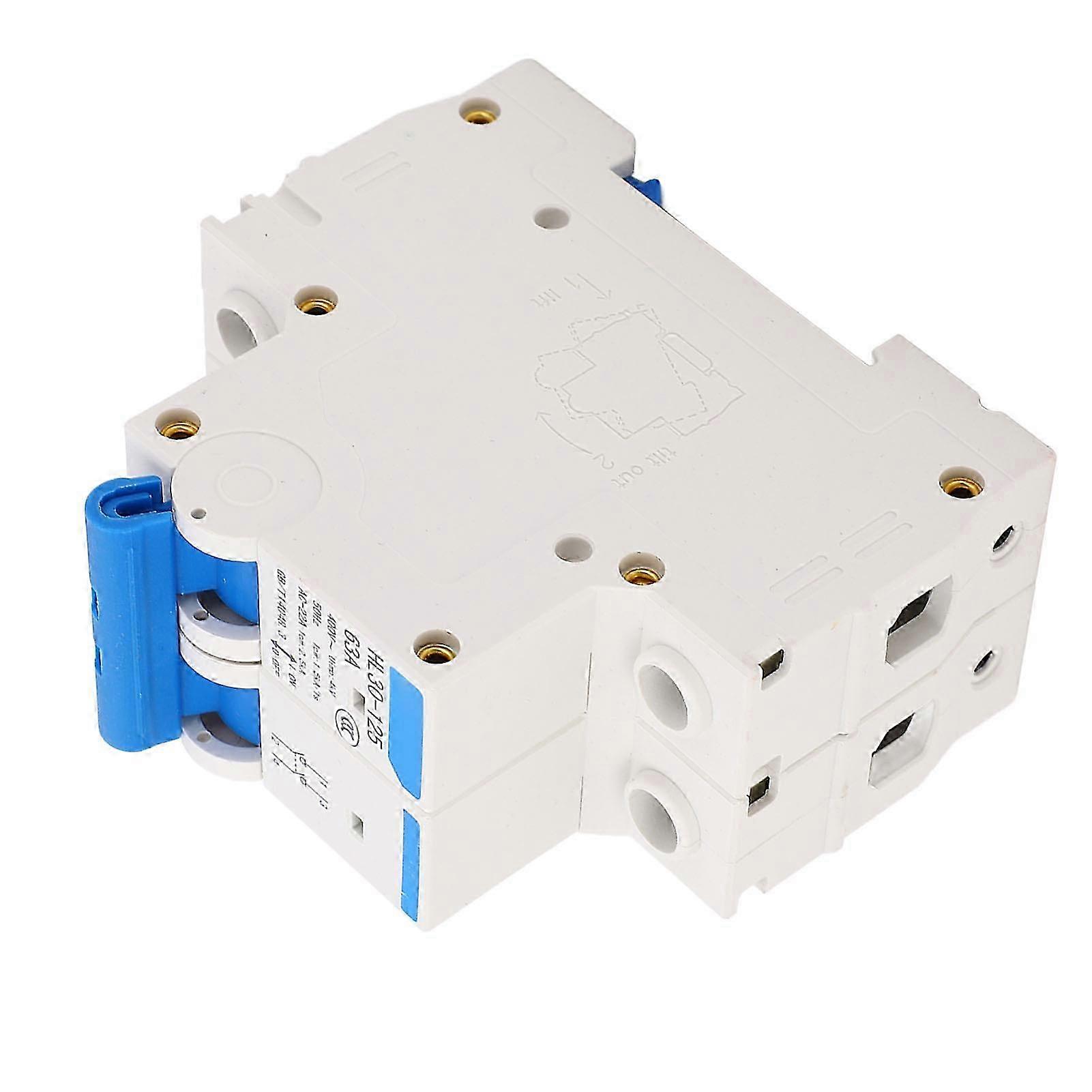 2025 2P 400V 63A Isolator Switch with Shunt Release PC Casing