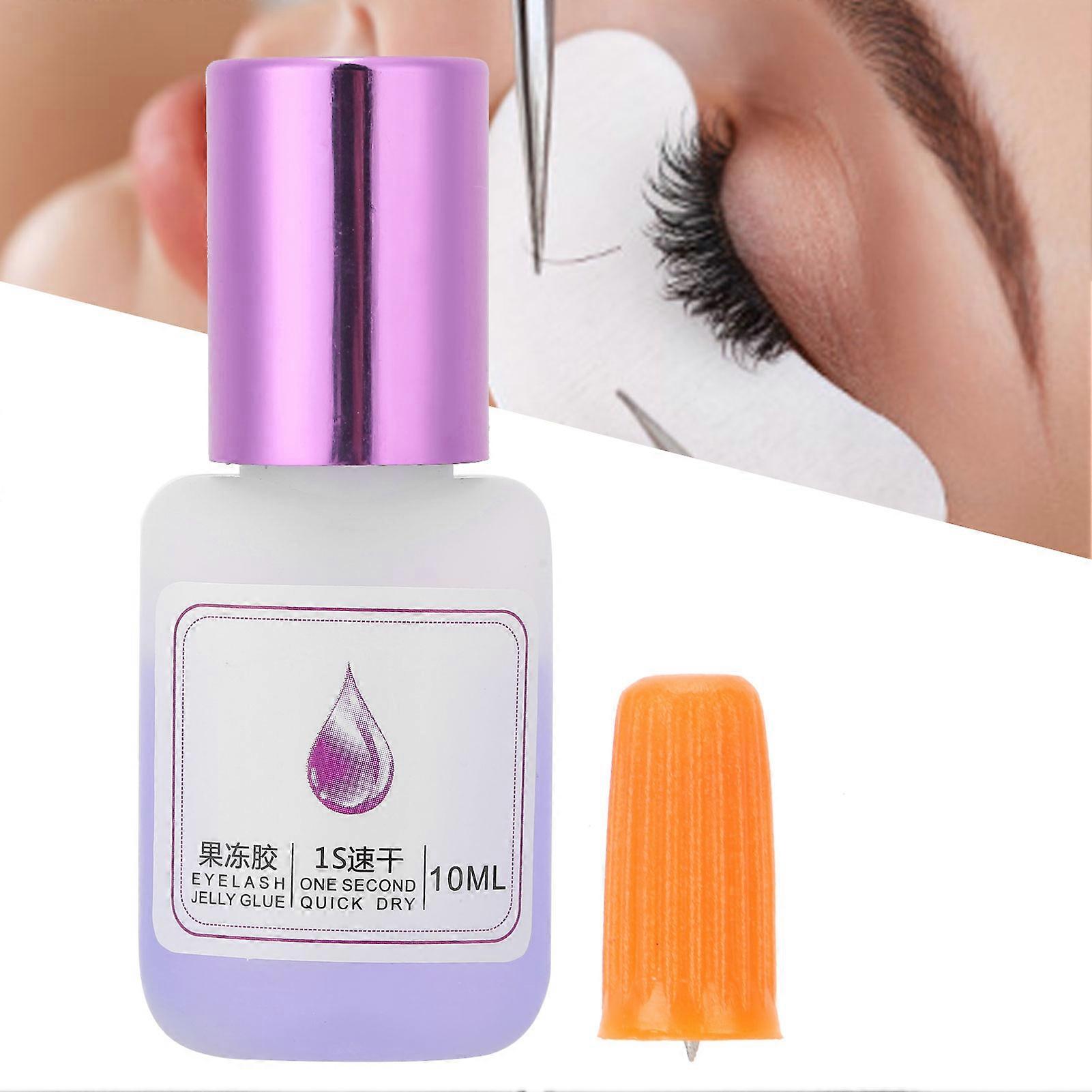 10ml Transparent Eyelash Extension Glue Fast Dry 1s Long Lasting