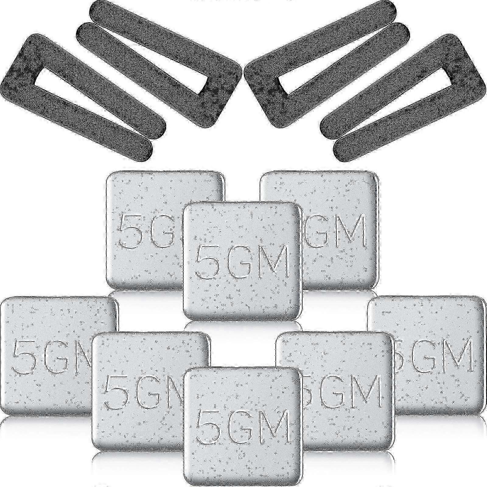 Ceiling Fan Balancing Kit 4PCS with Self-Adhesive Weights and Clips for Blade Vibration Reduction