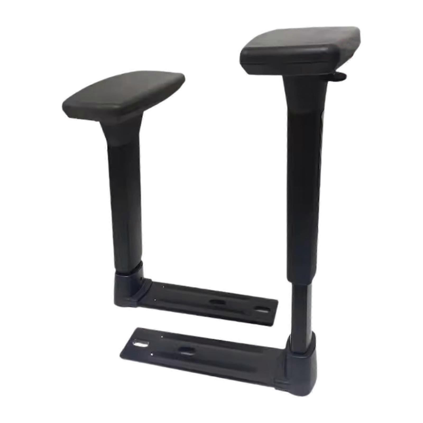2Pcs 3D Adjustable Arms Armrest Sturdy for Most Gaming Chairs Computer Chair 4 Hole