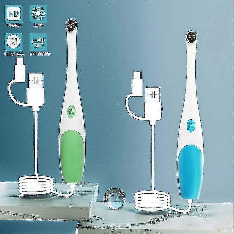 Oral Endoscope USB Powered for PC and Mobile 480P/1080P PNG MP4 Format