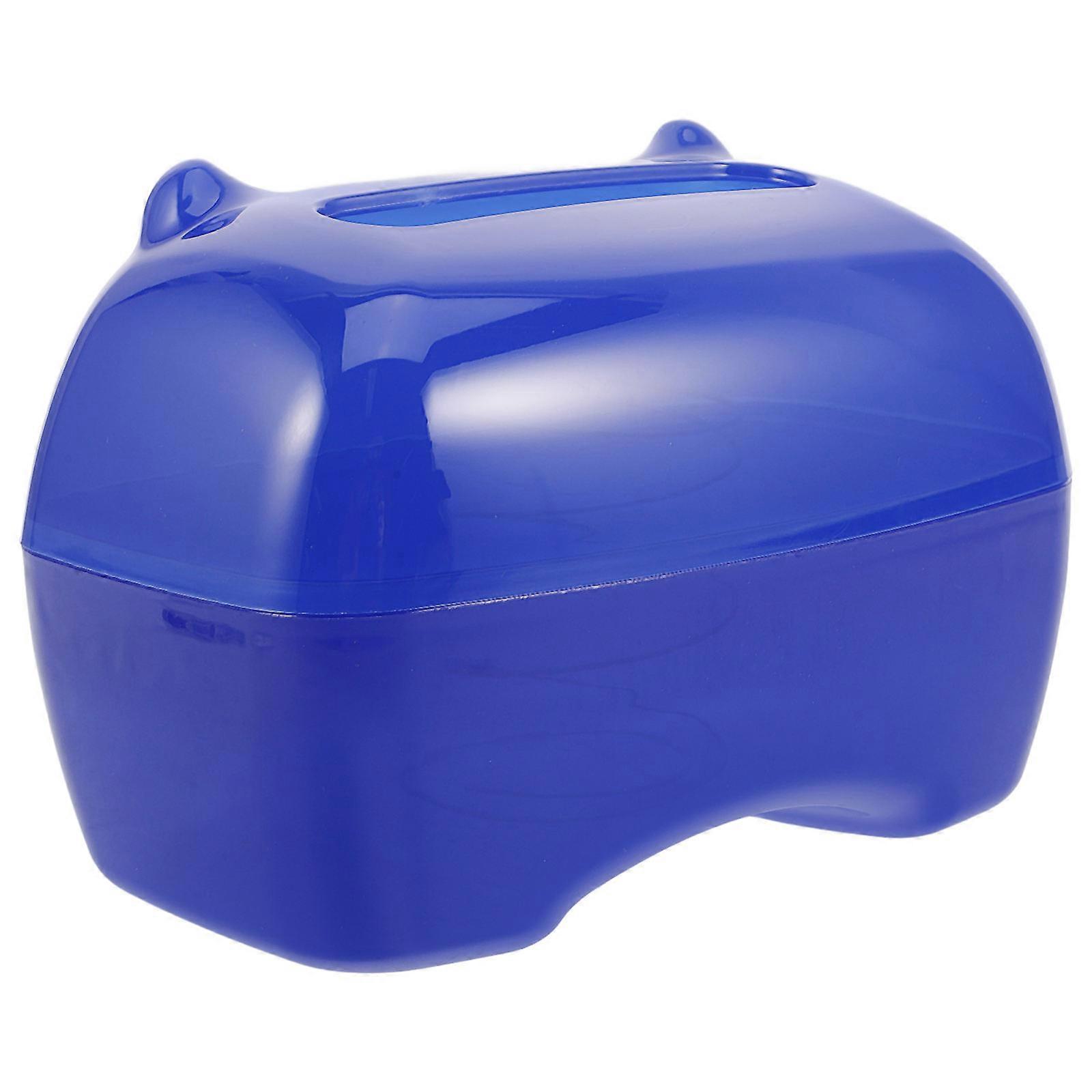 Tissue Box Plastic Holder for Storage with 4Pcs Set for Bathroom Vanity Use