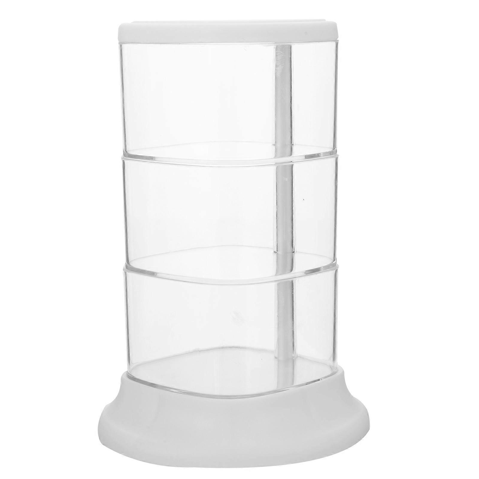 Jewelry Storage Container Organization for Earrings Rings Case Multi-Layer Plastic 1Pack